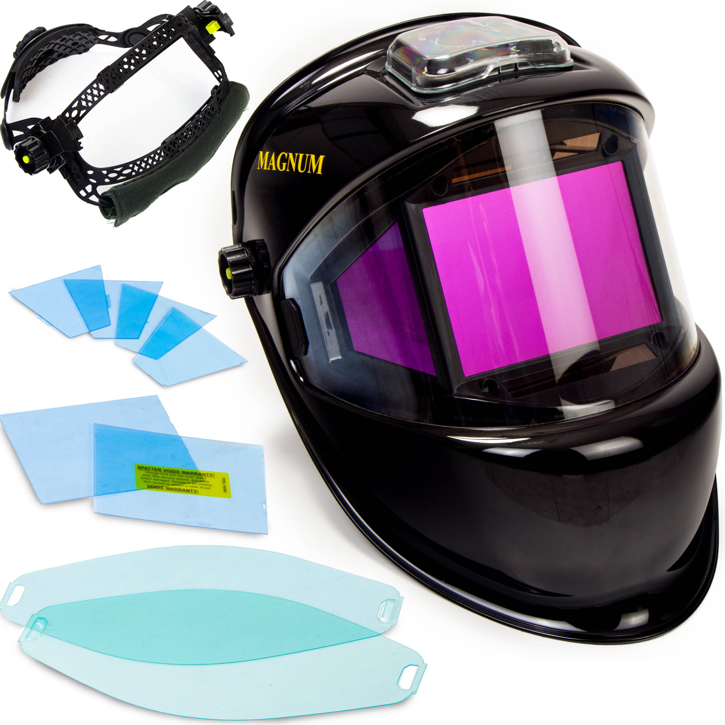 Сварочный шлем панорама 3D MAGNUM 4 SENSORY