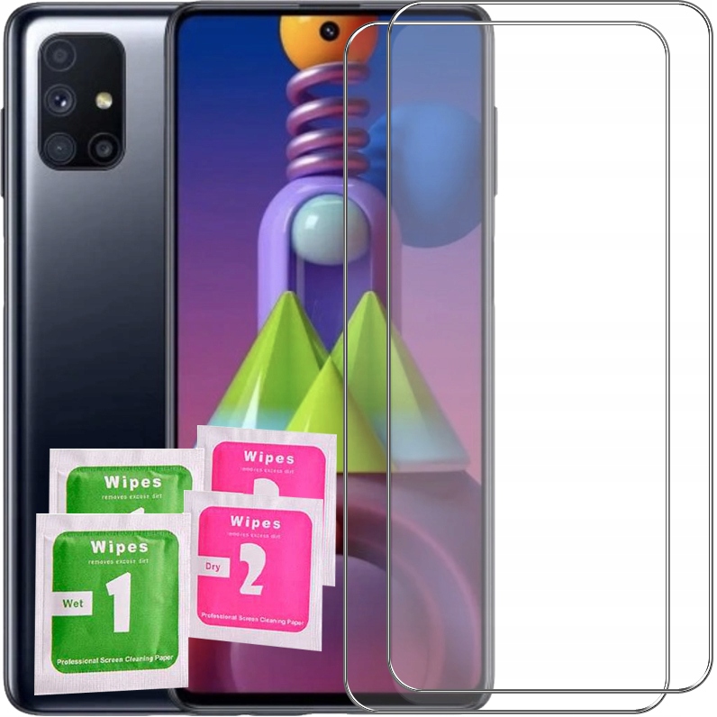 

2x Szkło Hartowane Szybka 9H do Samsung Galaxy M51