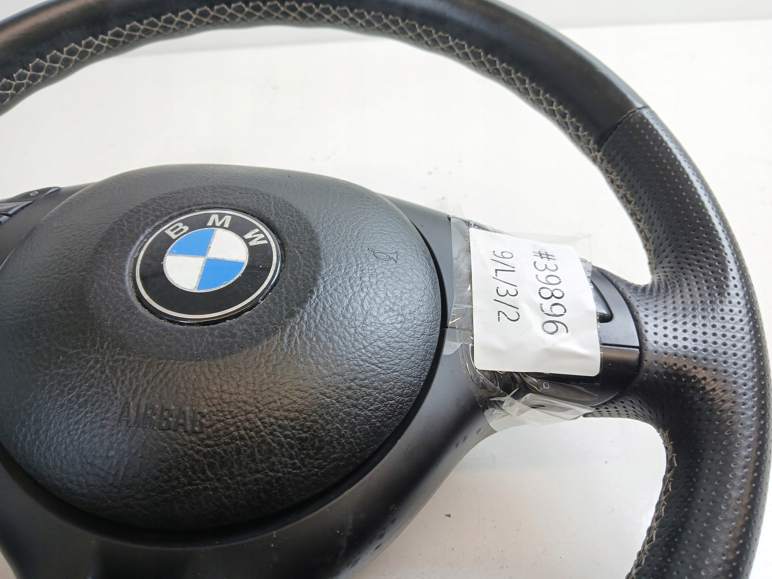 BMW E46 steering wheel, MULTIFUNKCJA TROJRAMIENNA leather leather airbag nice