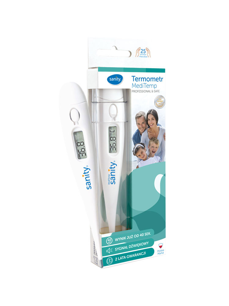 Termometr elektroniczny MediTemp Sanity