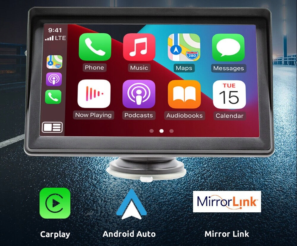 STACJA MULTIMEDIALNA RADIO MONITOR ANDROID AUTO CARPLAY KAMERA COFANIA Model 7