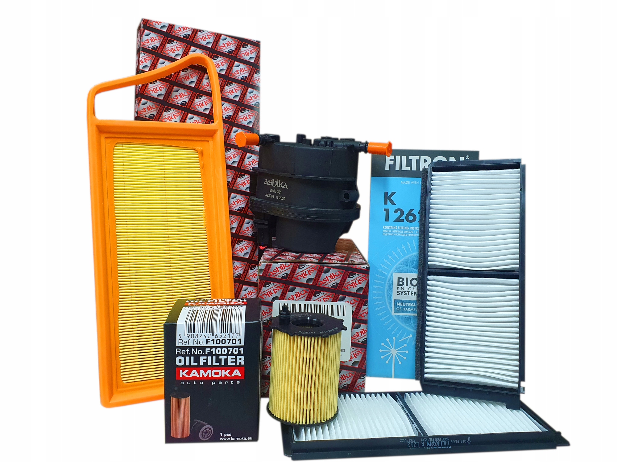 MAZDA 2 DE 1.4 CD 2007-2015 набор фильтров 4шт