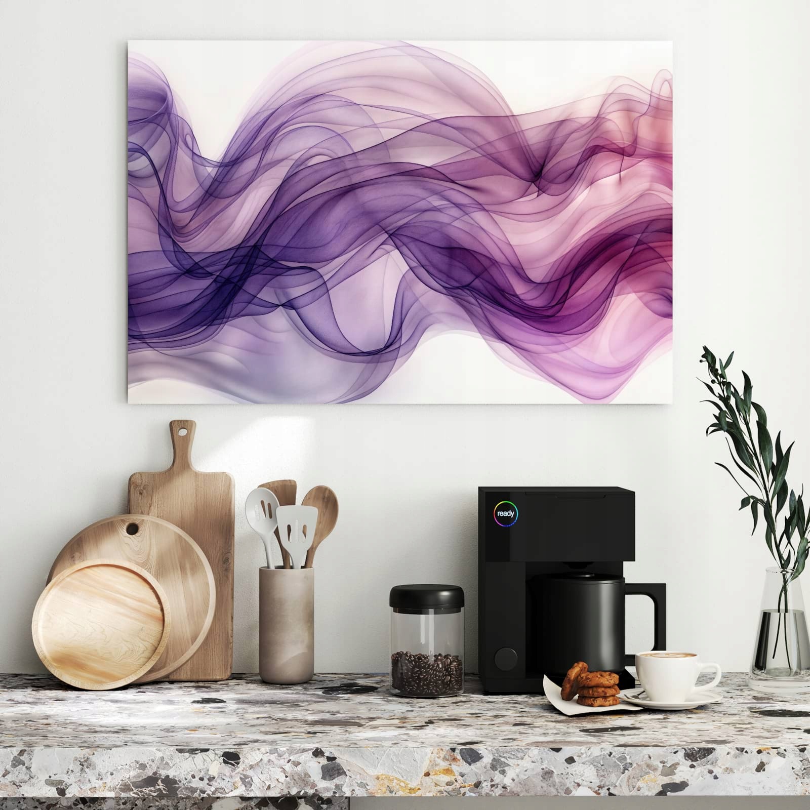 Magnetická tabule Dynamiczne Linie 90 × 60 cm