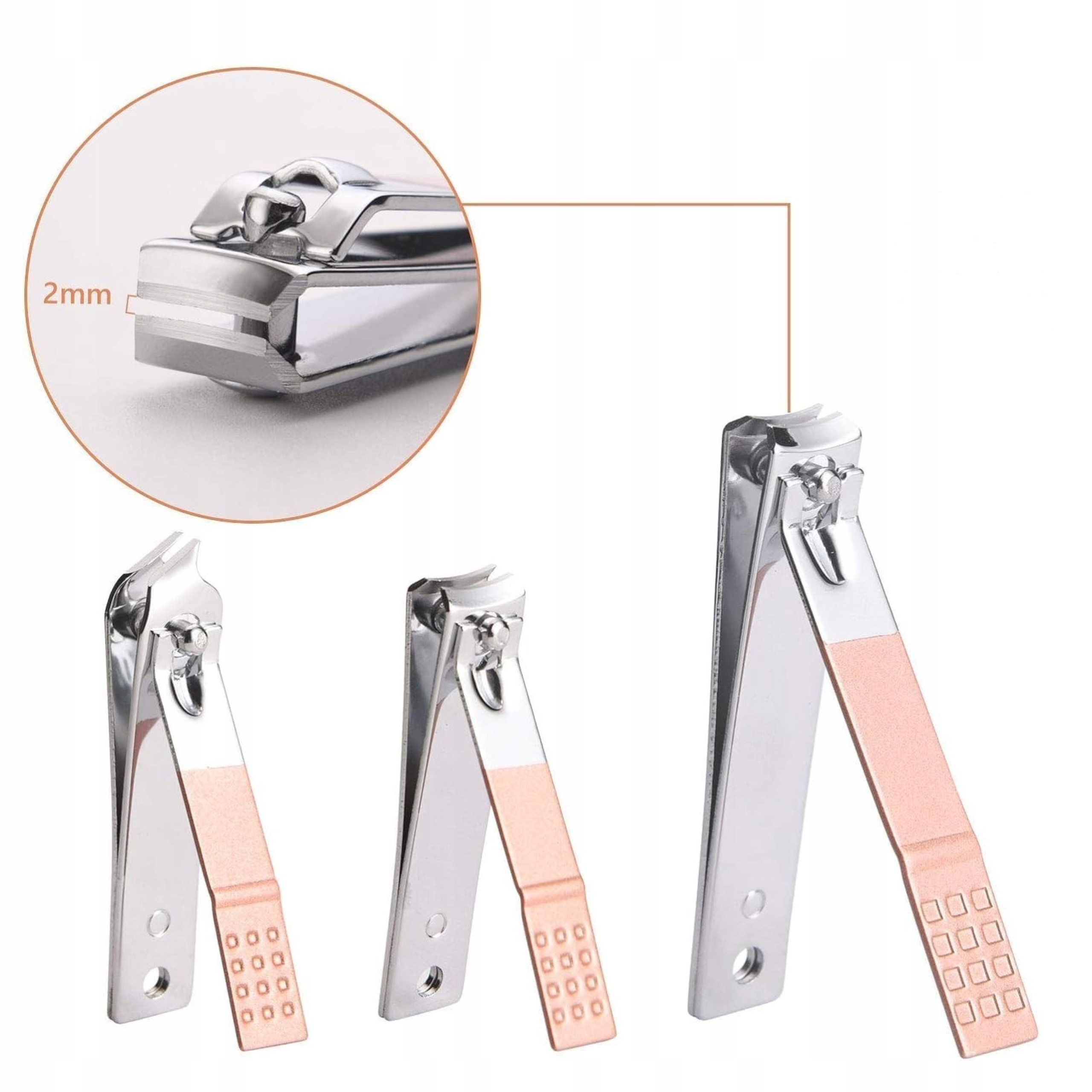 Sada Na Manikúru Nehtů Kleštičky Akcesoria Pro Péči O Pouzdro