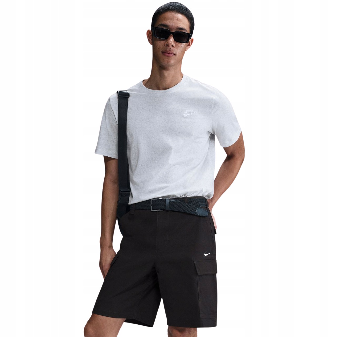 Tričko Nike Club Tee šedé AR4997 051 XL