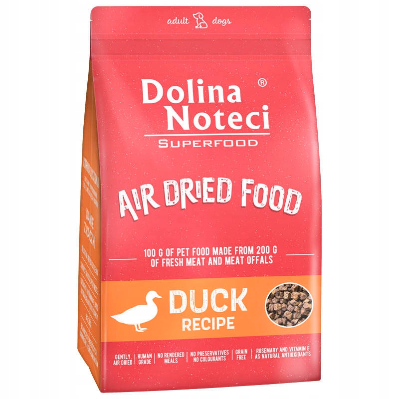 Dolina Noteci Superfood kachní krmivo pro psy, sušené, 5 kg