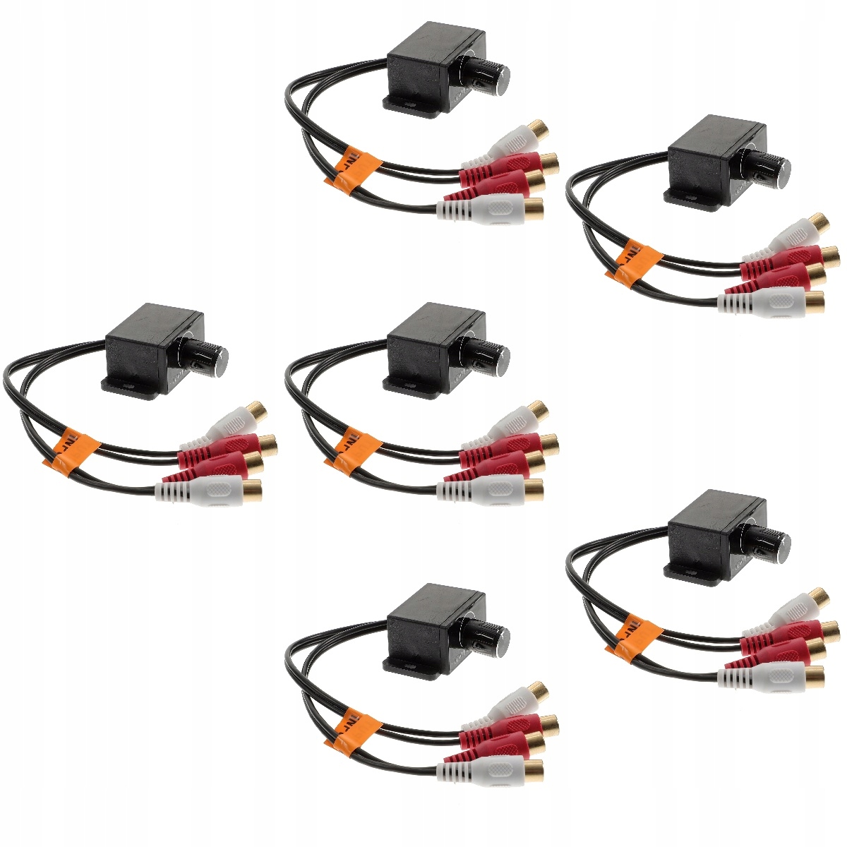 6X KONTROLER POZIOMU SAMOCHODU STYLOWY WZMACNIACZ STEREO