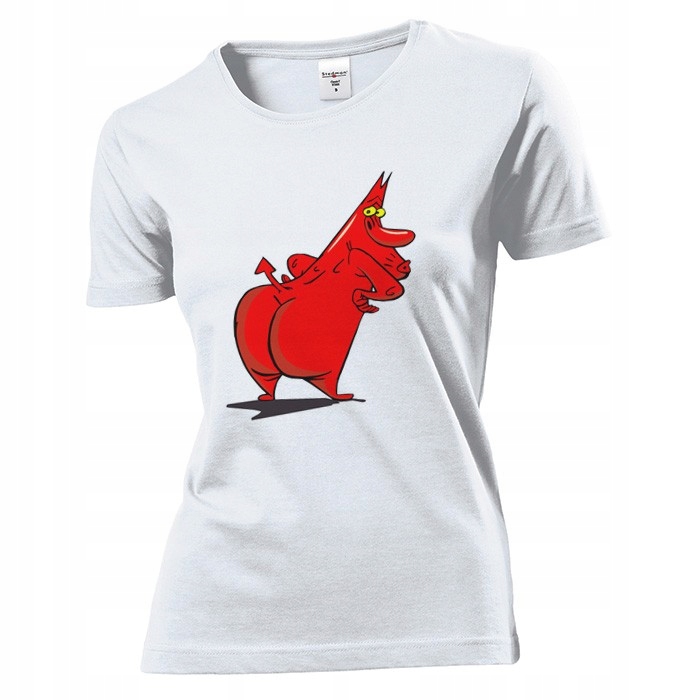 

Koszulka damska Krowa I Kurczak S