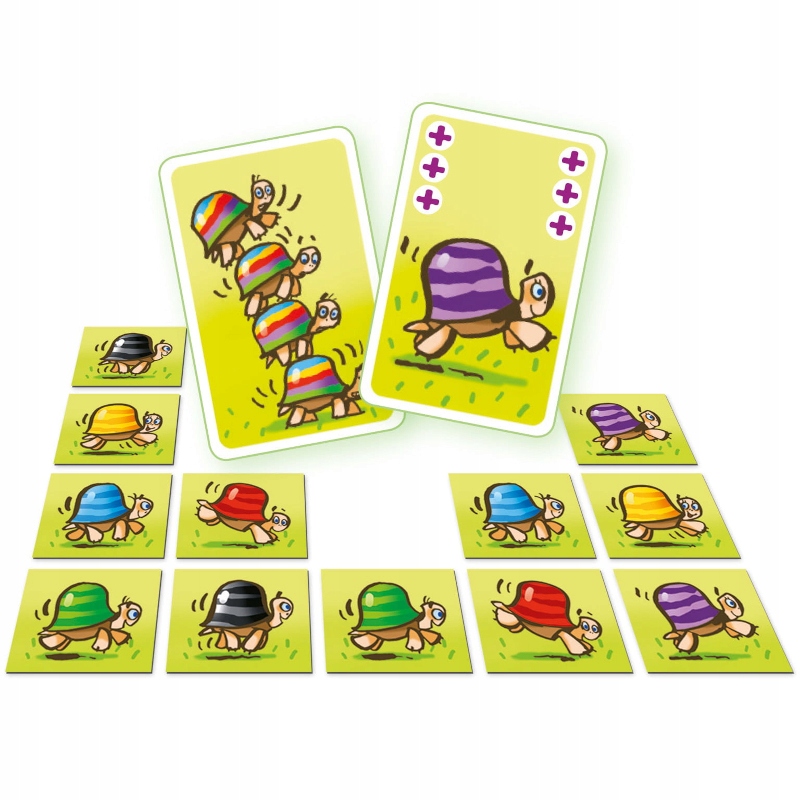 EGMONT PĘDZĄCE ŻÓŁWIE GRA RODZINNA DO PLECAKA 5+ Kod producenta 21795