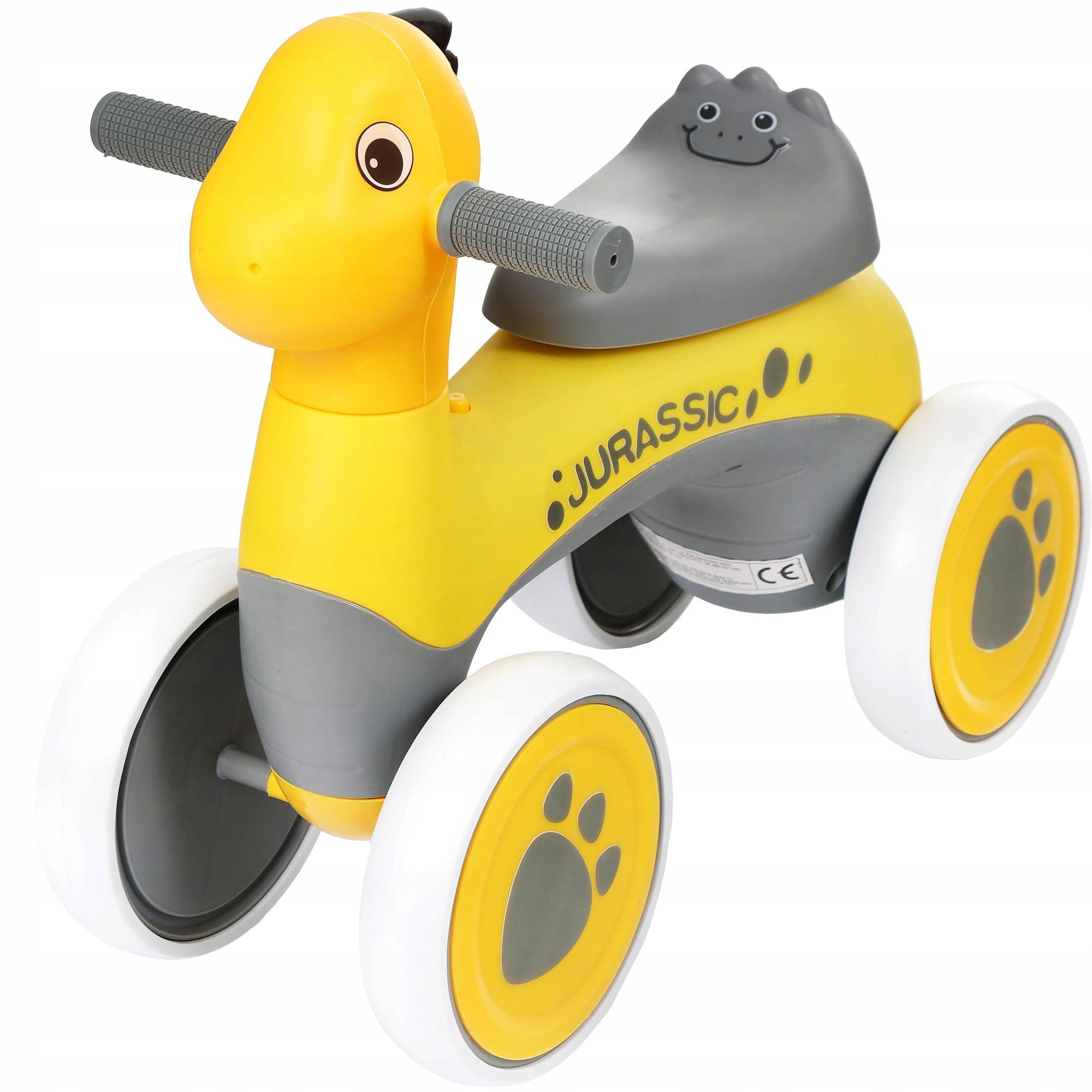 Jeździk rowerek biegowy pchacz dla dzieci lekki chodzik autko led 3w1