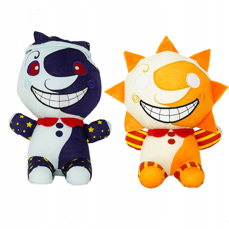 

Zestaw Fnaf Moondrop Sundrop maskotka Klaun 25cm