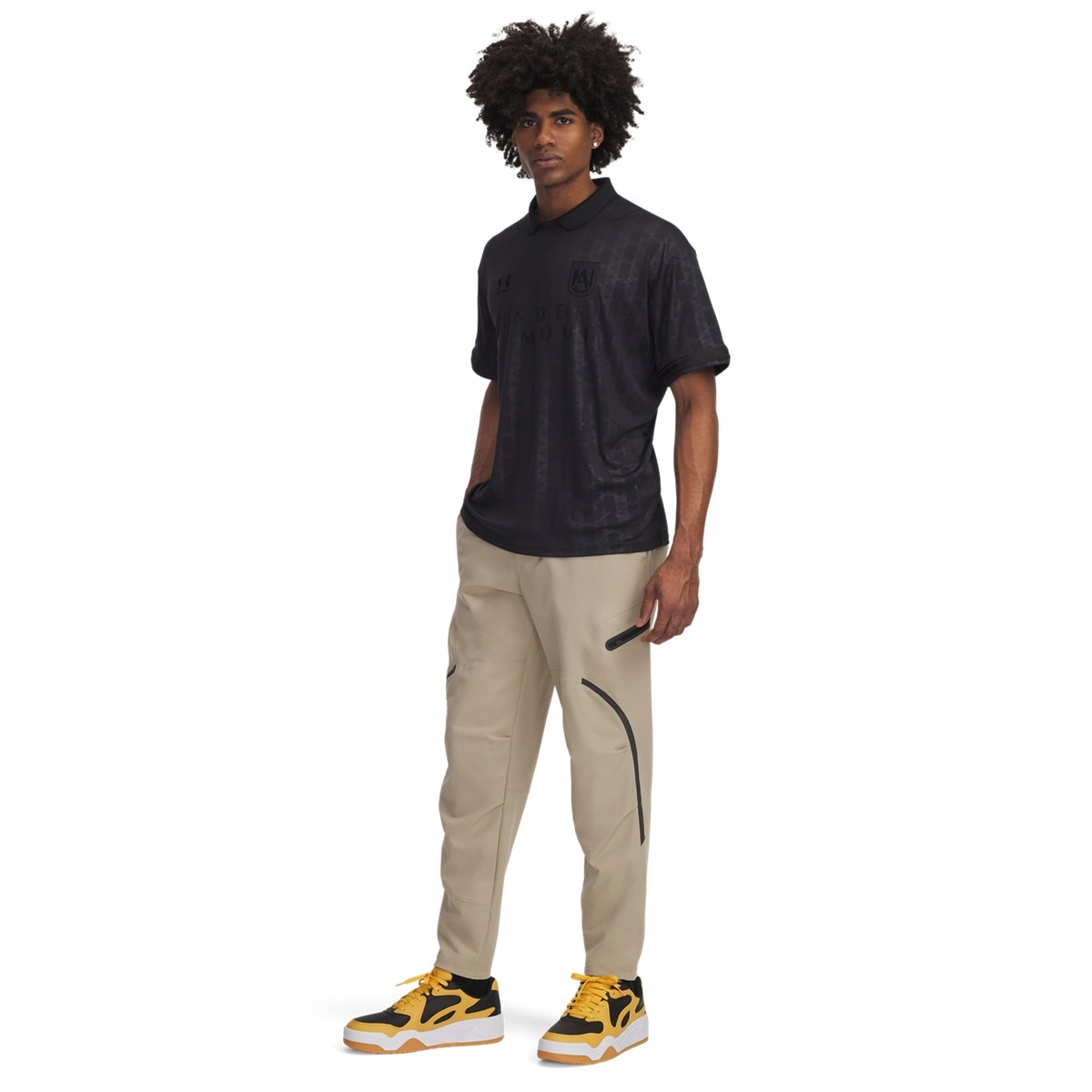 Under Armour spodnie dresowe treningowe męskie szare rozmiar 3XL