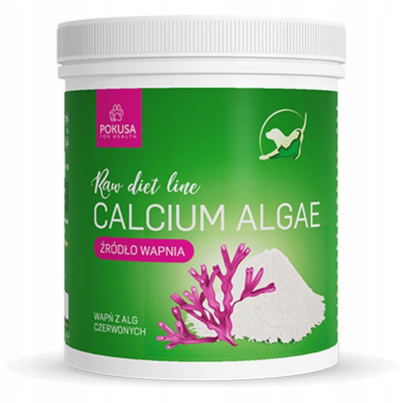 Pokusa Calcium Algae 100% Vápník Z Řas 450 g Přírodní Doplněk Pro Psa