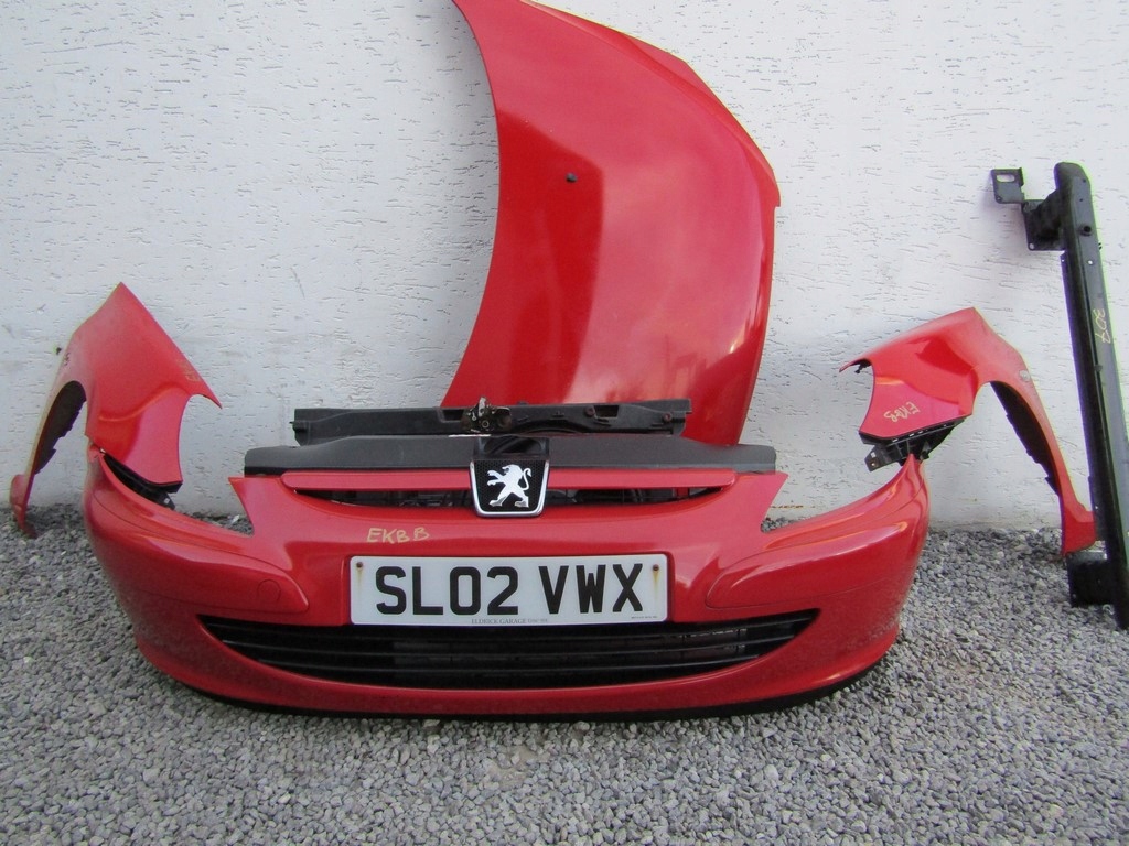 PEUGEOT 307 MASKA ZDERZAK PRZEDNI PRZÓD EKBB