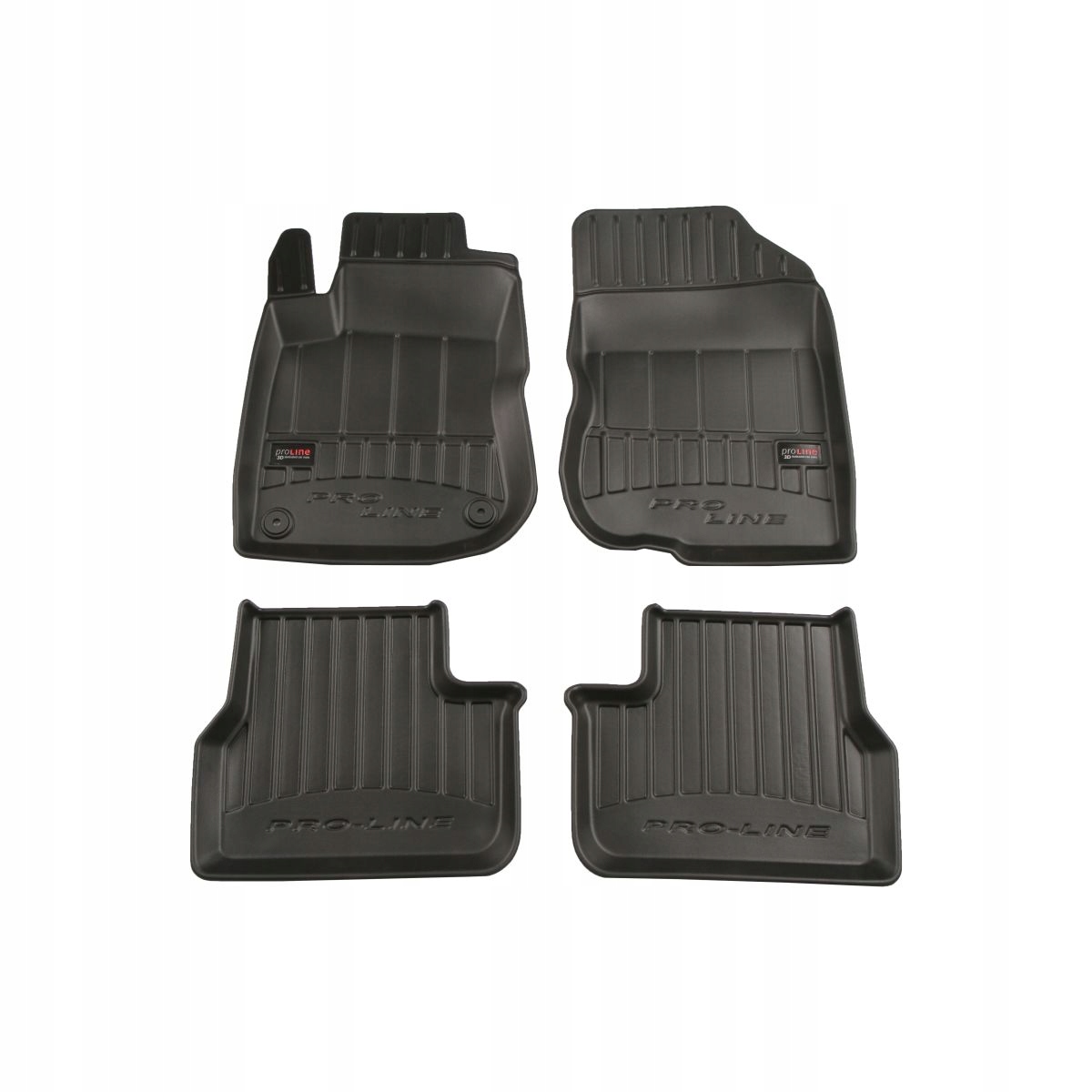 Peugeot 208 I 03.12- Hatchback gumové rohože Fro