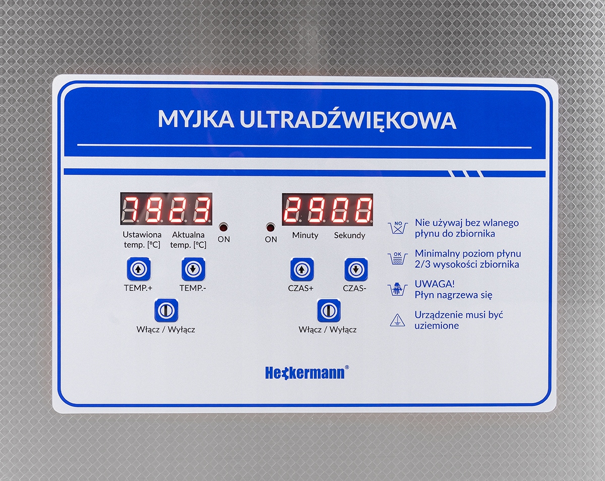 MYJKA ULTRADŹWIĘKOWA WANNA 10L 200W+240W + KOSZ Kod producenta MYJKA CZĘŚCI SAMOCHODOWYCH 10L