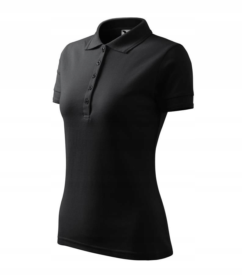 

Polówka damska polo Pique Malfini ebony gray S