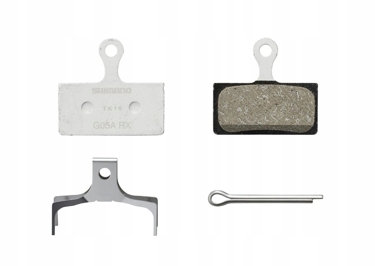 Okładziny Shimano klocki G05A-RX żywiczne zast. G03A G02A G01A