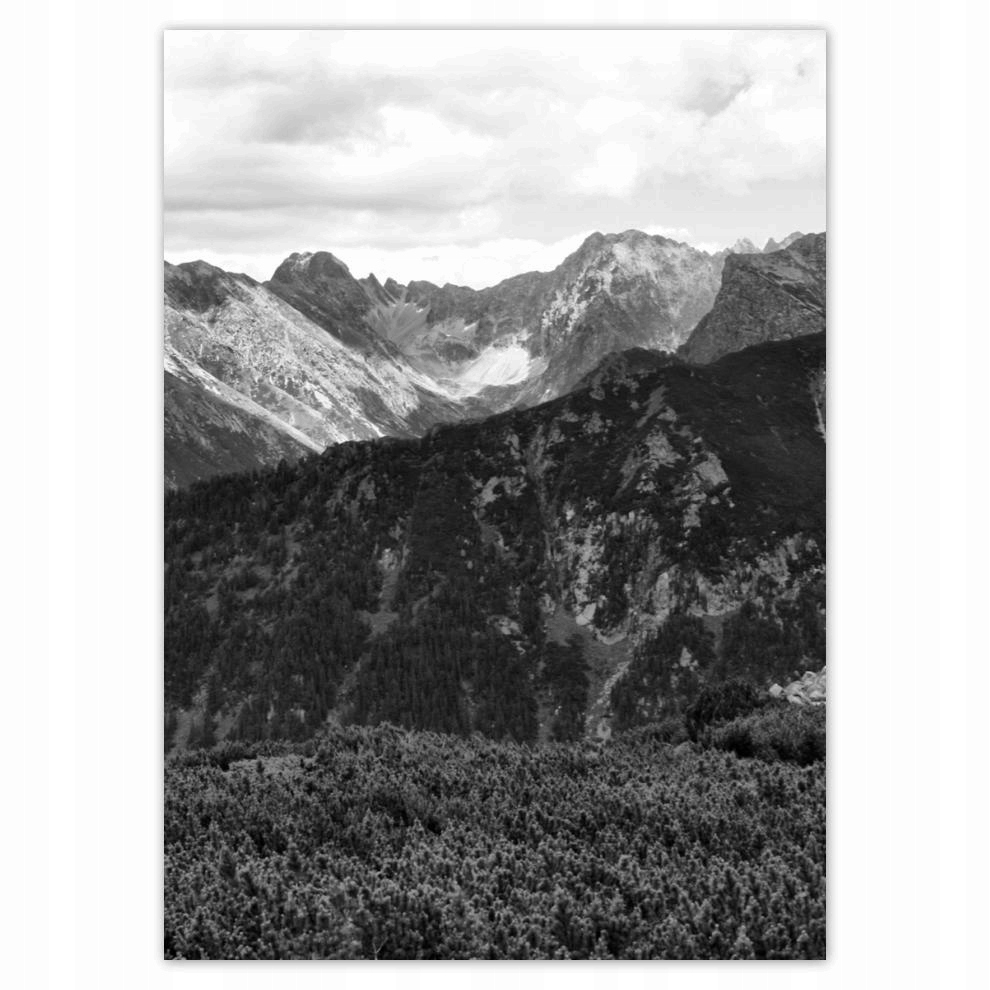 

Plakaty 50x70 Tatry Polskie góry Widok