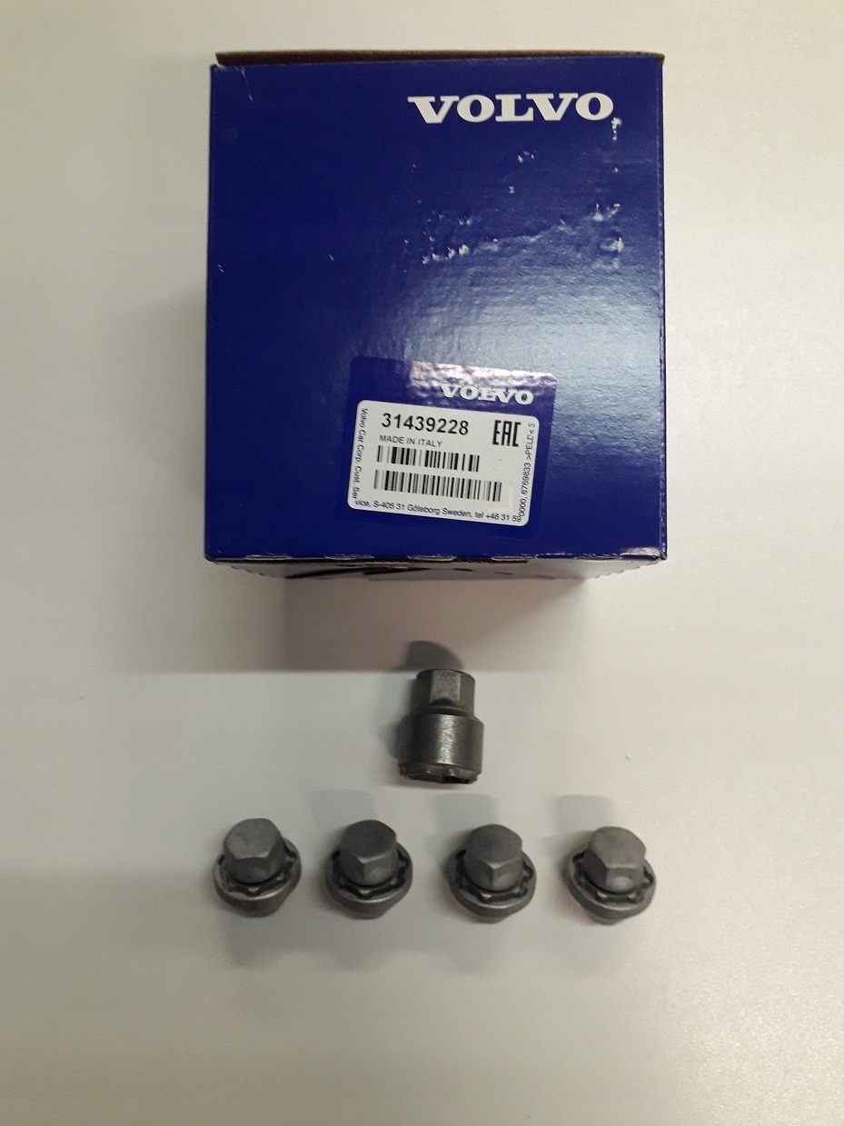 ГАЙКИ ДЛЯ КОЛЕС VOLVO ОРИГИНАЛЬНЫЕ