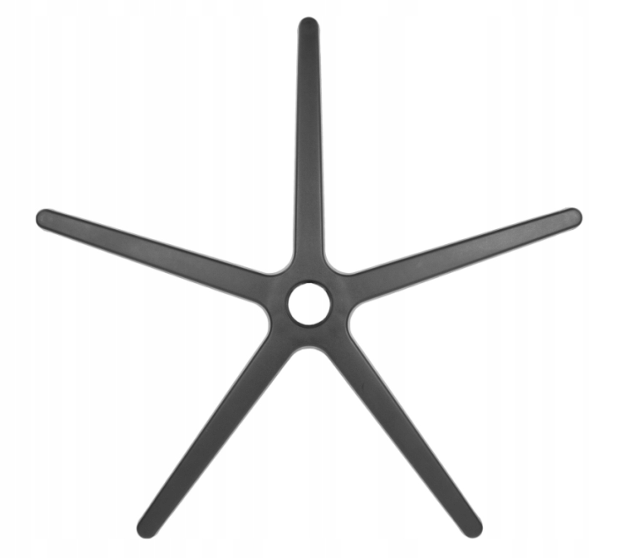 Velká 70 cm Černá Základna pro kancelářské křeslo Odolný Kříž