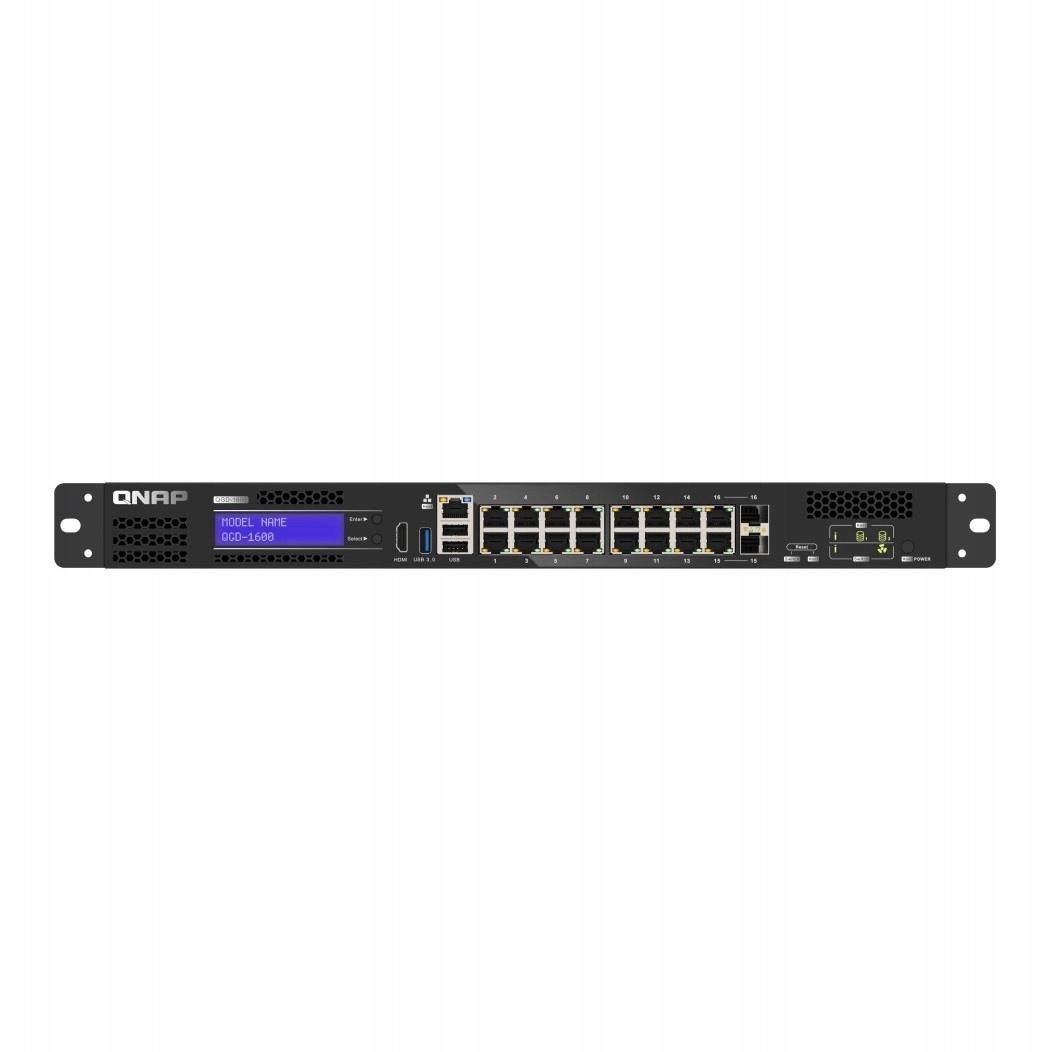 Przełącznik zarządzalny QGD-1600 16x 1GbE 2x Sfp