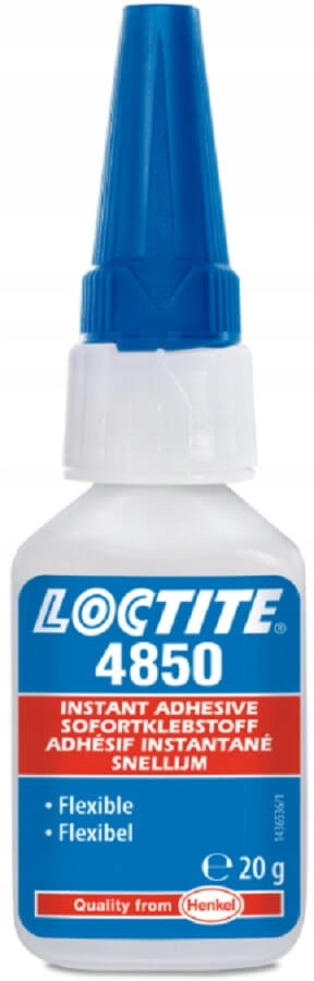 

Loctite 4850 20 g elastyczny i giętki klej błyskaw