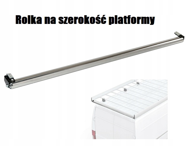 PLATFORMA ALUMINIOWA FIAT Ducato L4H2 od 2006r Model Kargo Rack