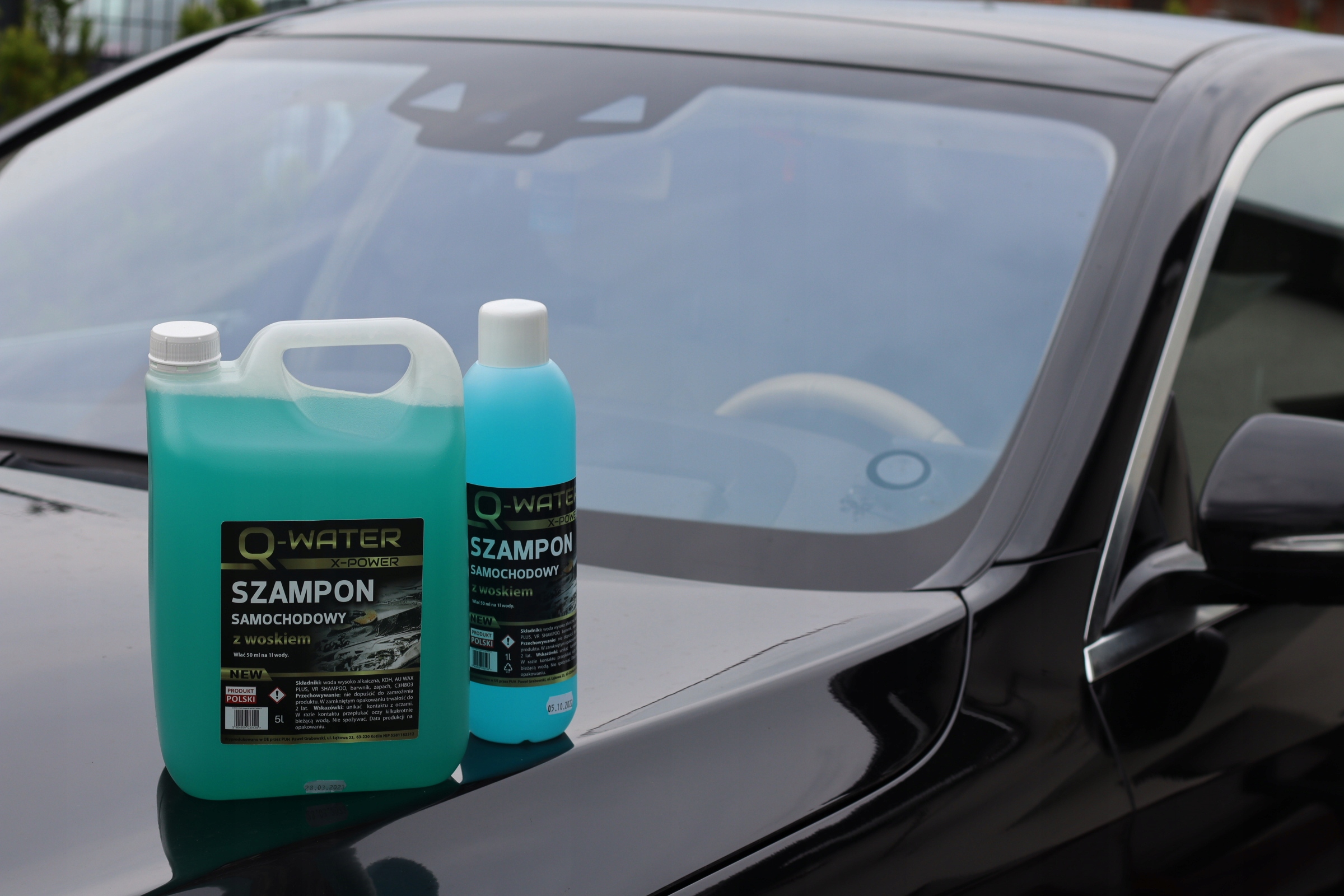 SZAMPON SAMOCHODOWY Z WOSKIEM Pojemność opakowania 5000 ml