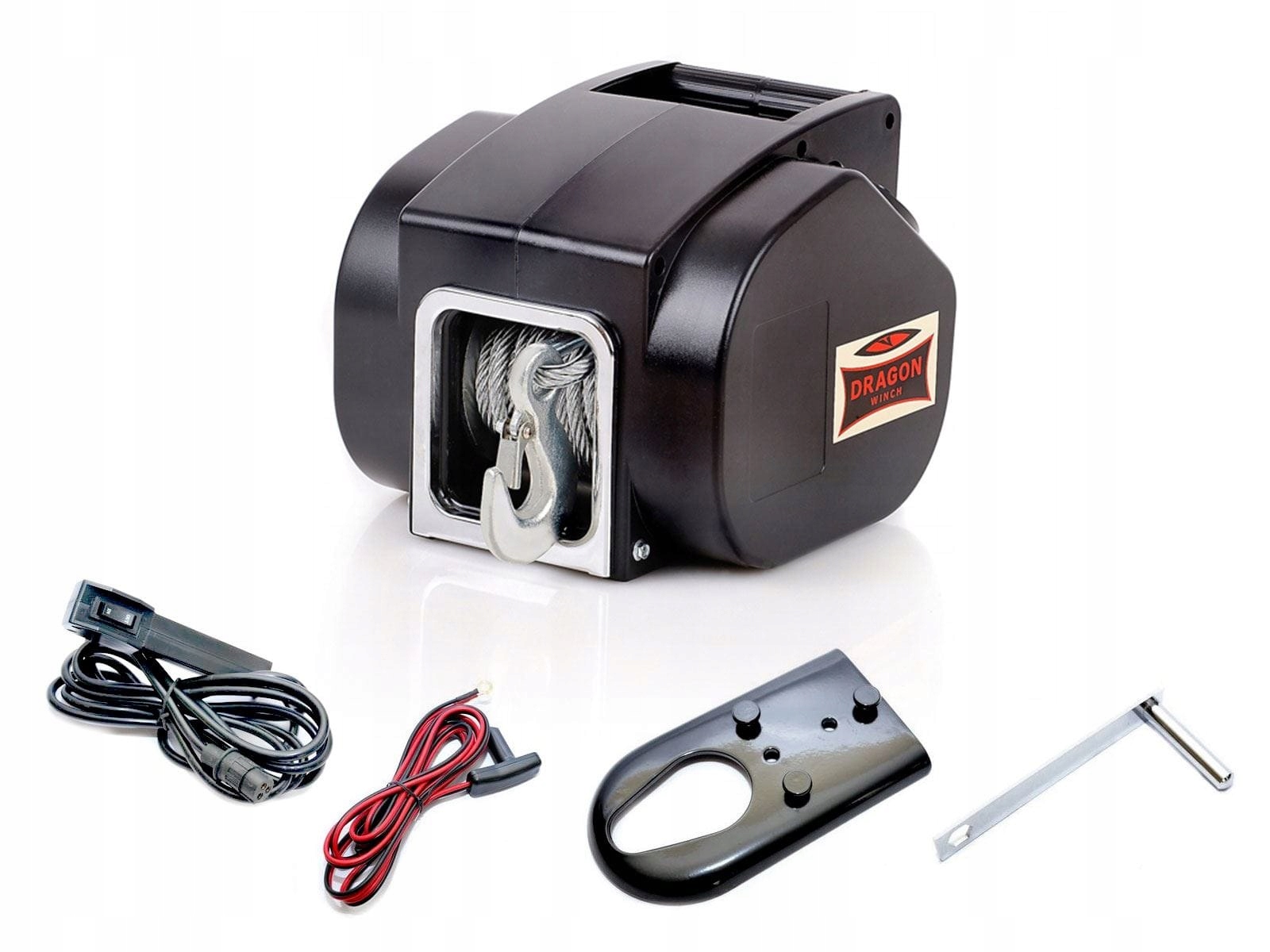 WYCIĄGARKA WCIĄGARKA ELEKTRYCZNA PRZENOŚNA NA HAK 12V DRAGON WINCH 2265kg EAN (GTIN) 5903140654032