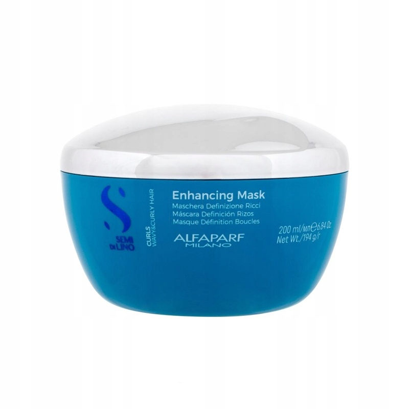 Alfaparf Semi Di Lino Curls Enhancing maska 200 Ml pro kudrnaté vlasy