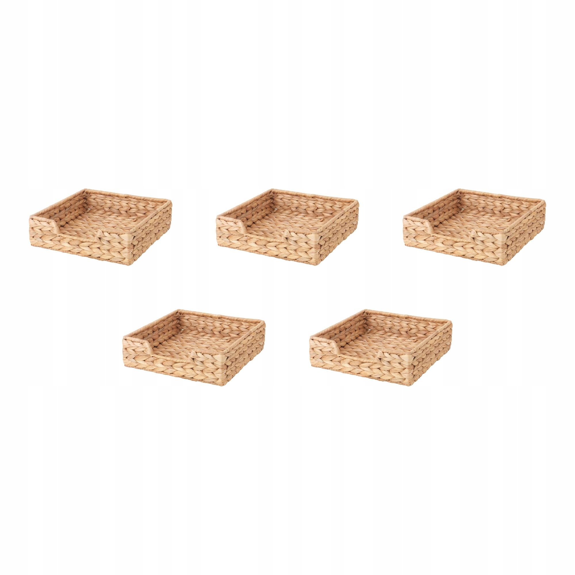 5 ks Ubrousek Cissan Vodní hyacint 23x23 cm Ručně vyrobený
