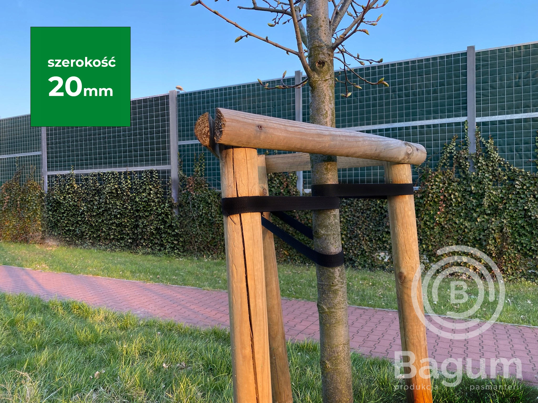 

Taśma do wiązania i stabilizacji drzew 20mmx50m