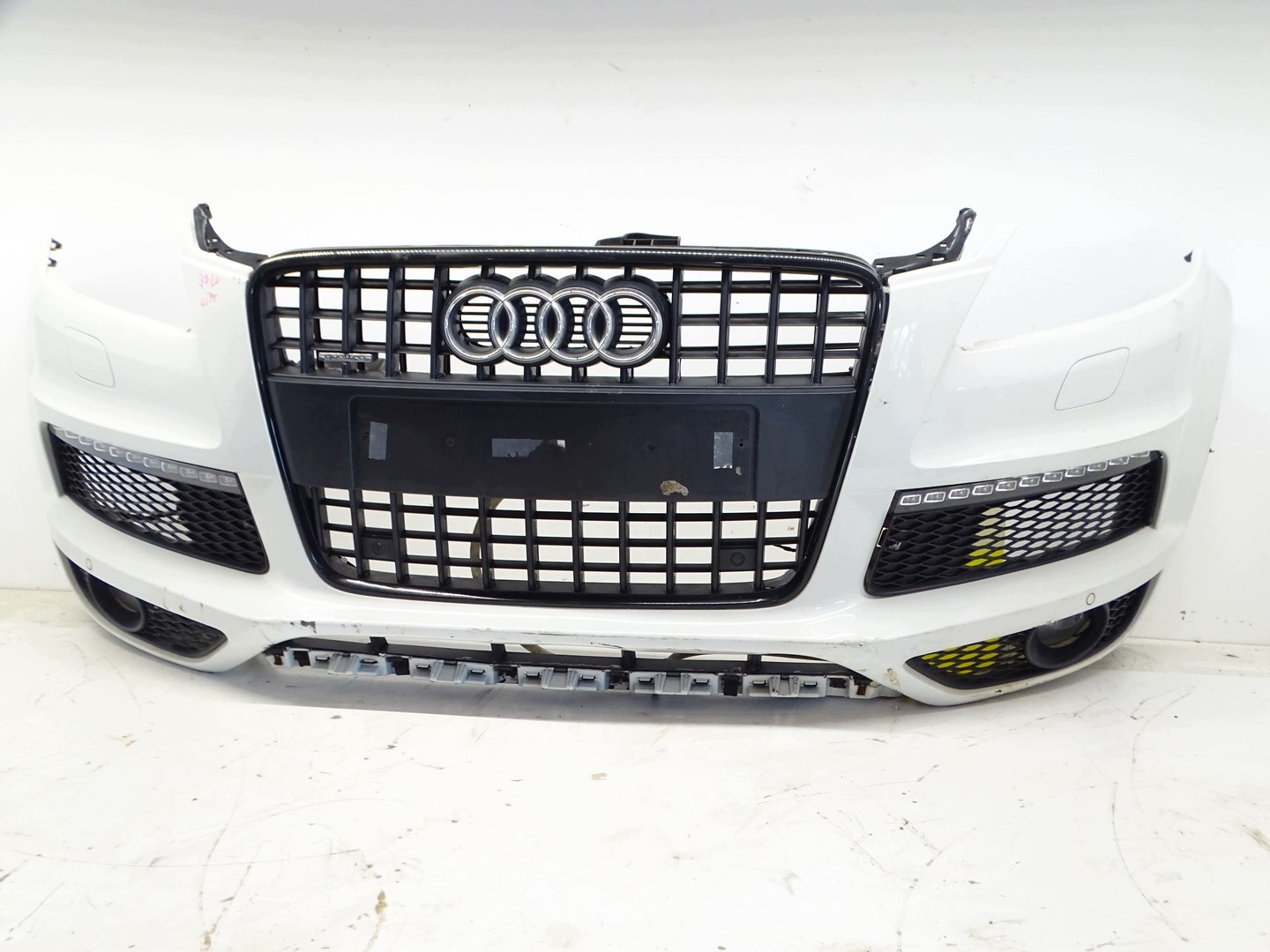 bumper front front AUDI Q7 4L LIFT S-LINE PDC washer