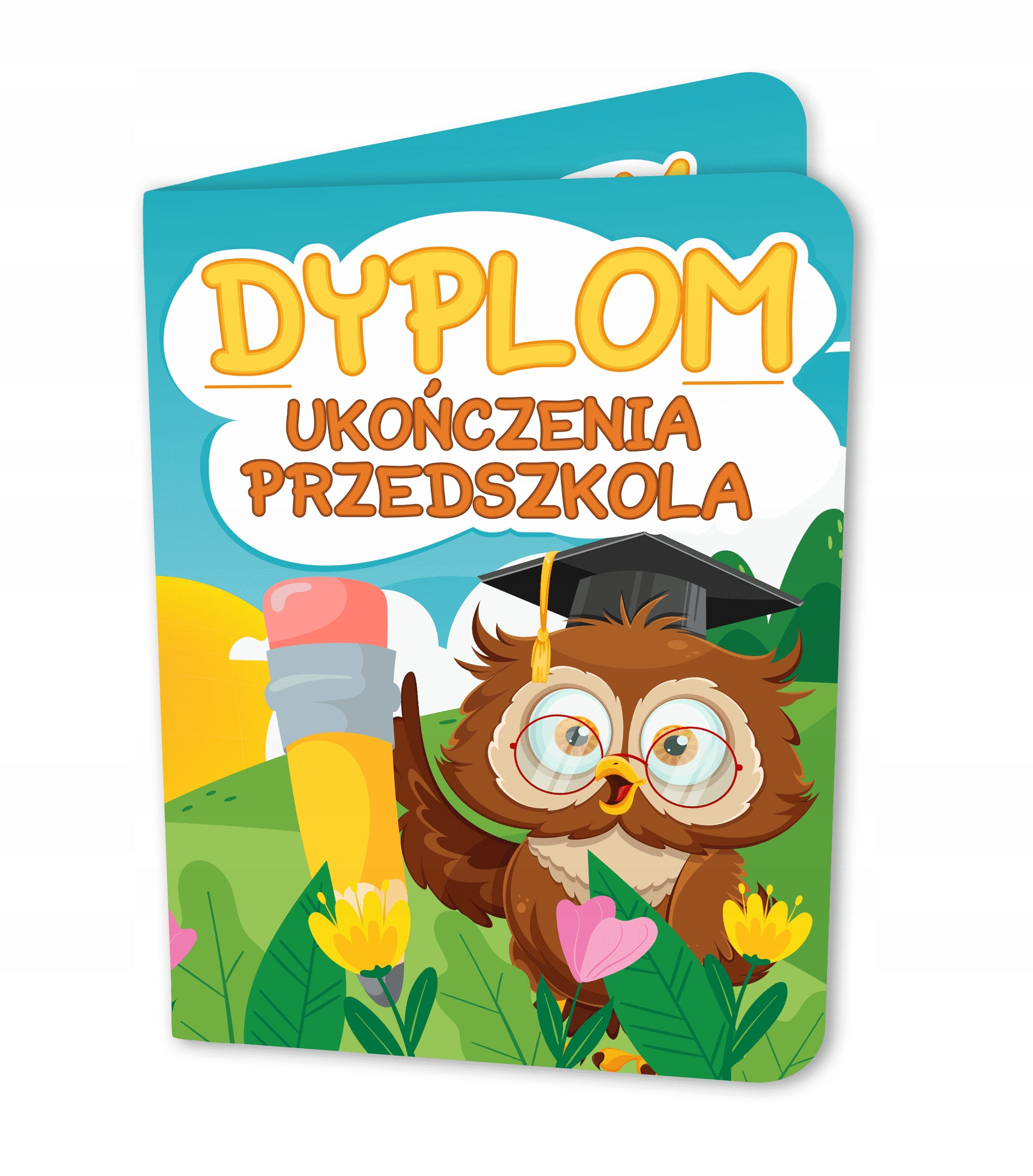 

Składany Dyplom Ukończenia Przedszkola Natura