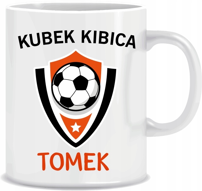 

Kubek Kibica z imieniem Piłka Nożna 330 ml