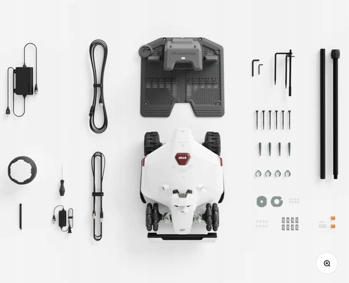 MAMMOTION LUBA 2 AWD 5000 Robot koszący GPS Kosiarka do trawy RTK Bez kabla Wydajność koszenia 5000 m²