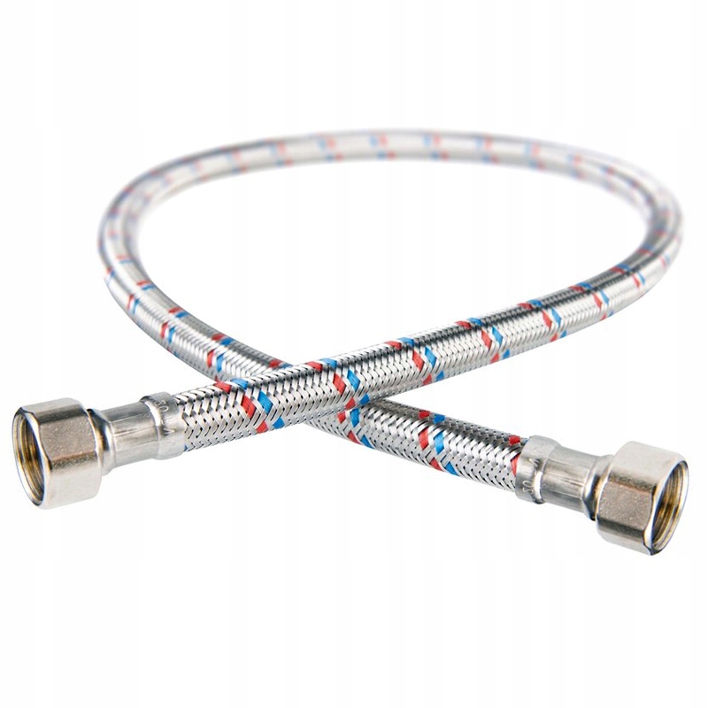 

Wąż Wężyk W Oplocie Przyłącze Wody 3/8x3/8 60cm Ww