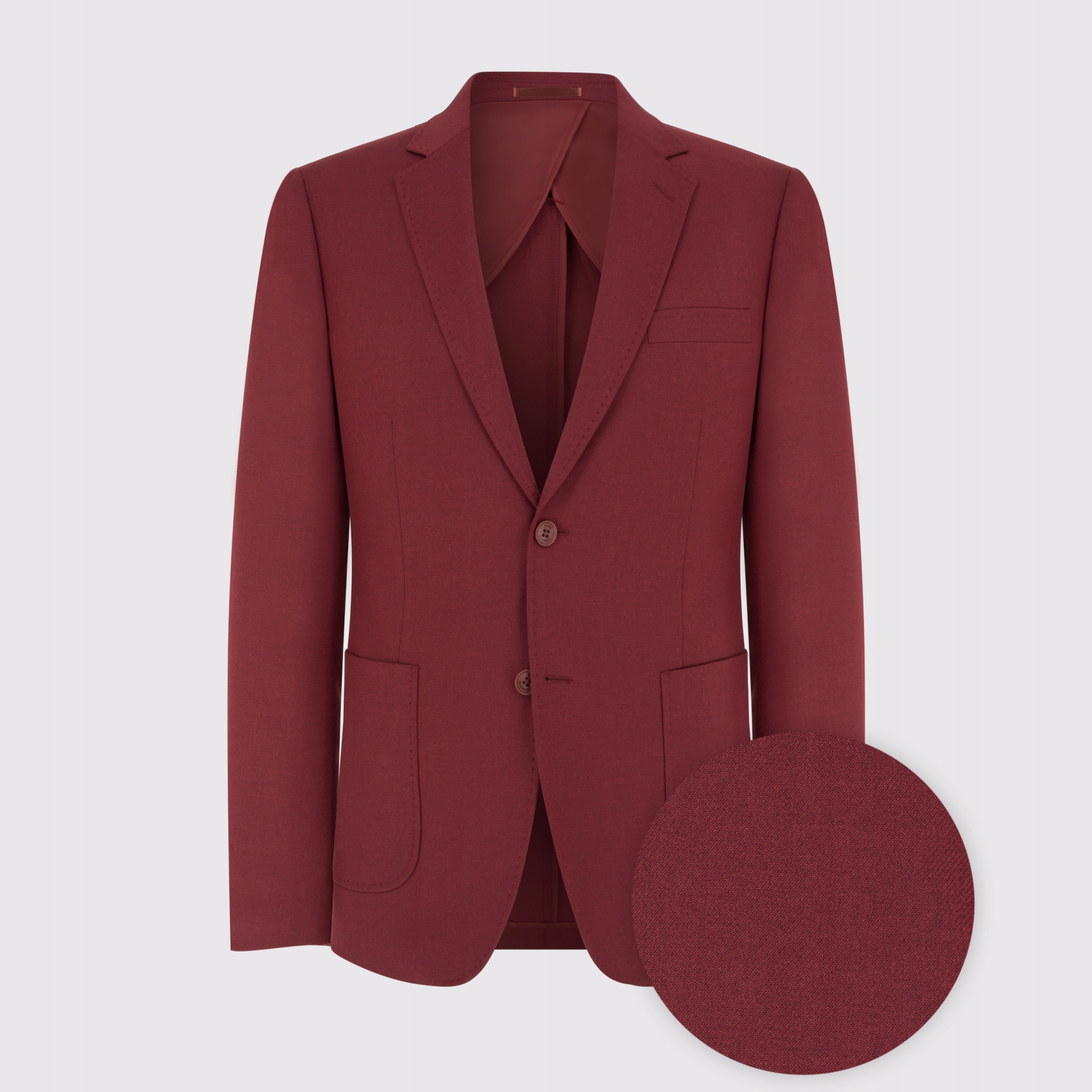 Červená hladká sako ležérní bunda Pako Lorente vel