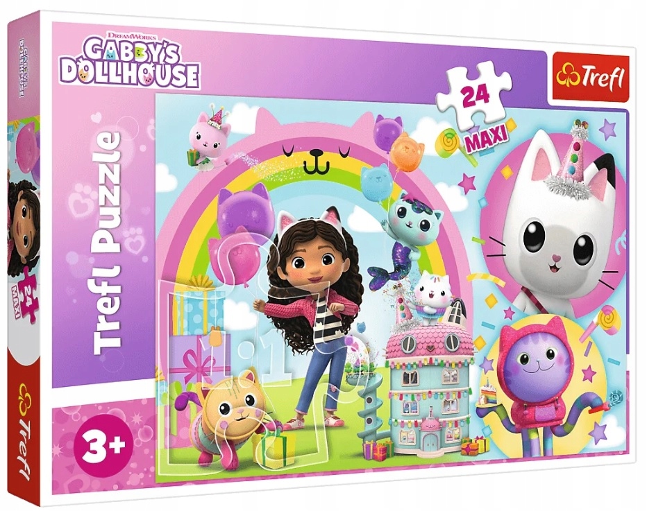Puzzle MAXI 24 el Wesoła Gabi Trefl 14353