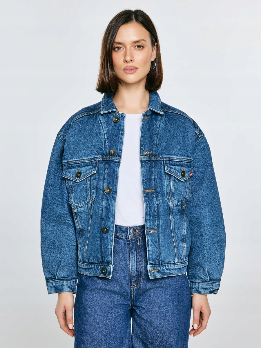 Big Star Kurtka Jeansowa Authentic Jacket 500 Xs