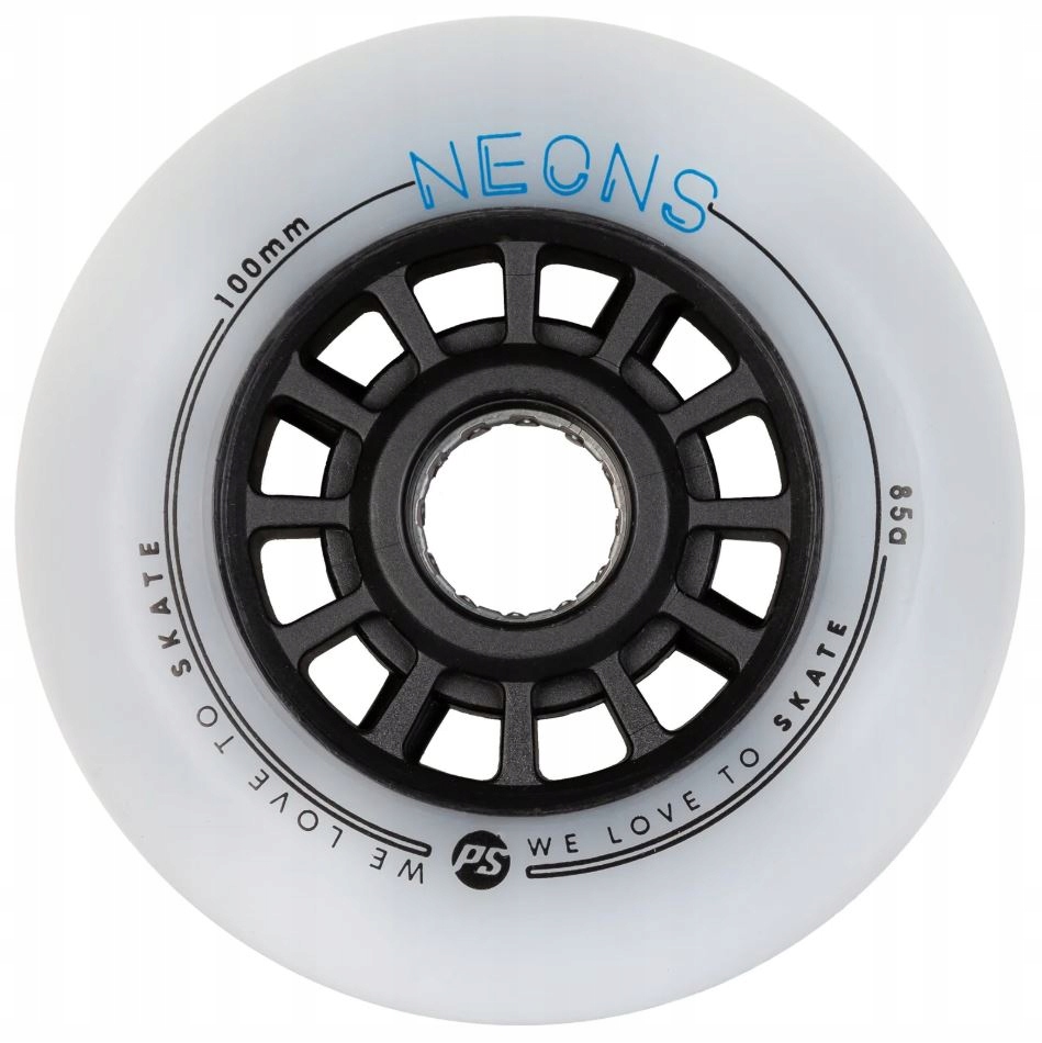 Powerslide Kolečka Powerslide Neons (3ks), 80, modrá, 85A