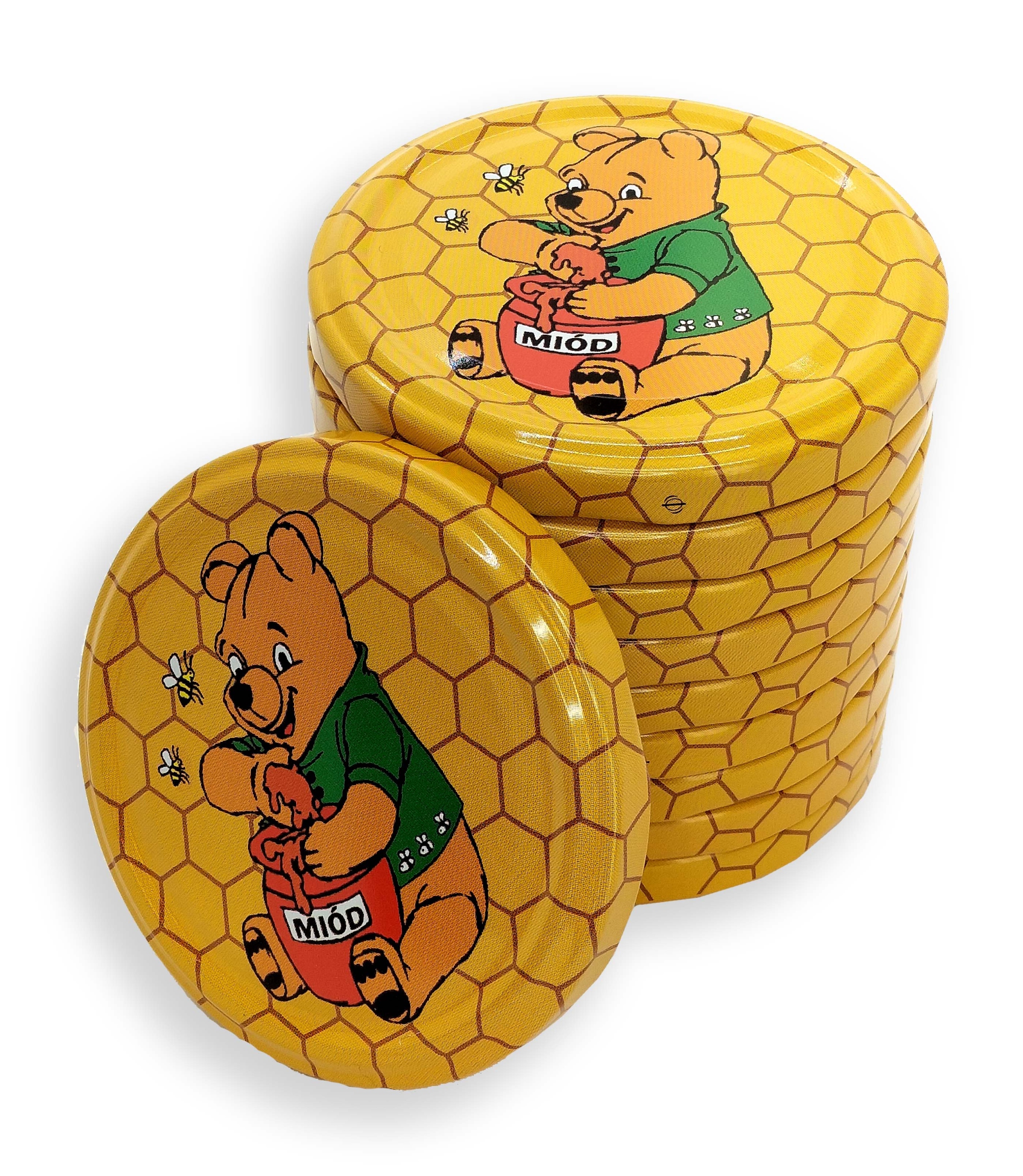 

Wieczko Zakrętka Pszczoła Fi 82 -Wzór 23 10 szt.