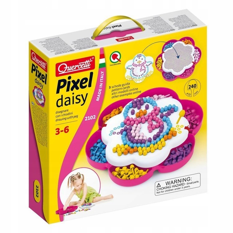 

Quercetti Mozaika Pixel Daisy Kurka 240 El. 2102