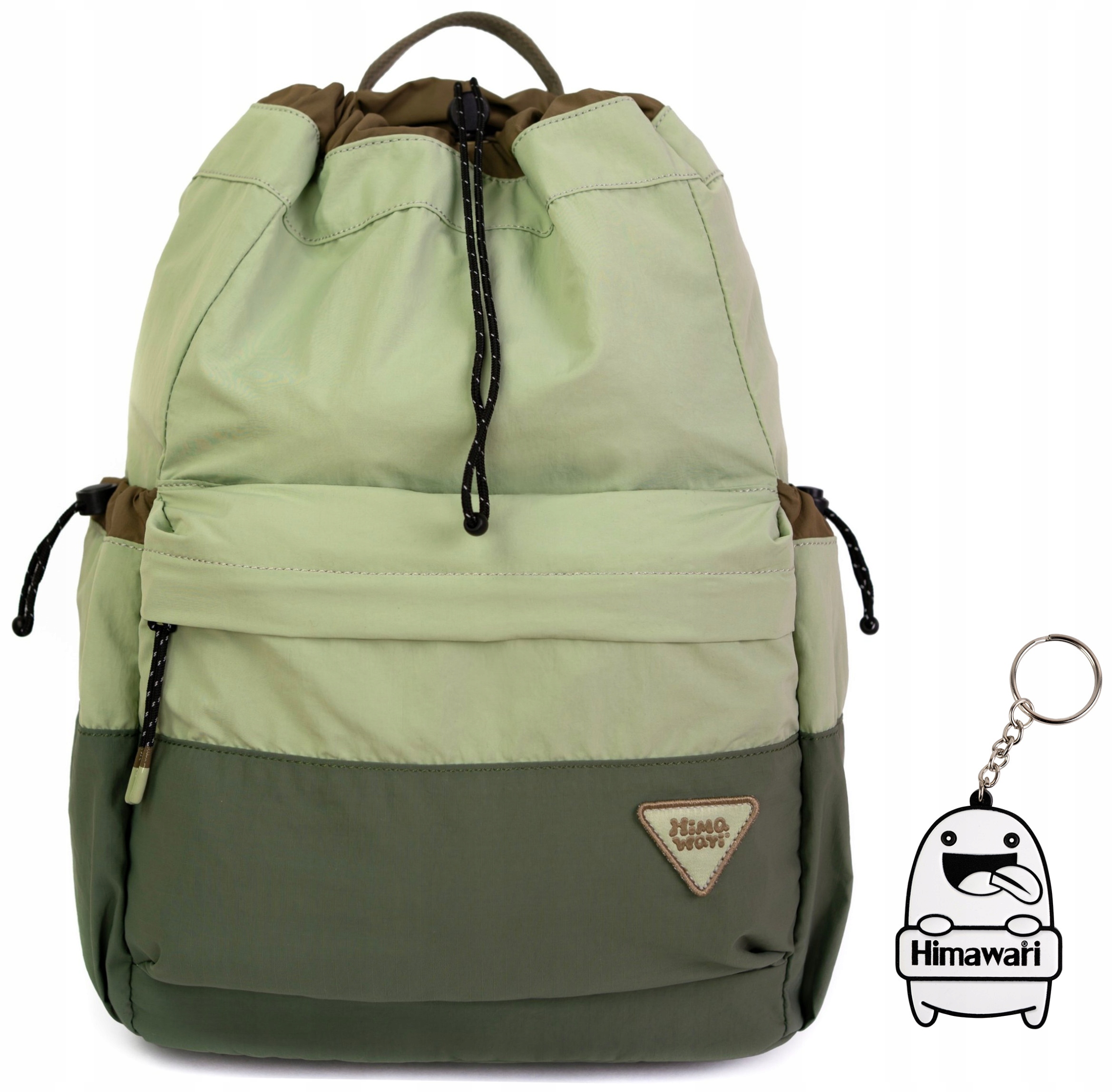 Batoh s vakem Himawari Sack M městský, prostorný na nákupy, lehký, mátový