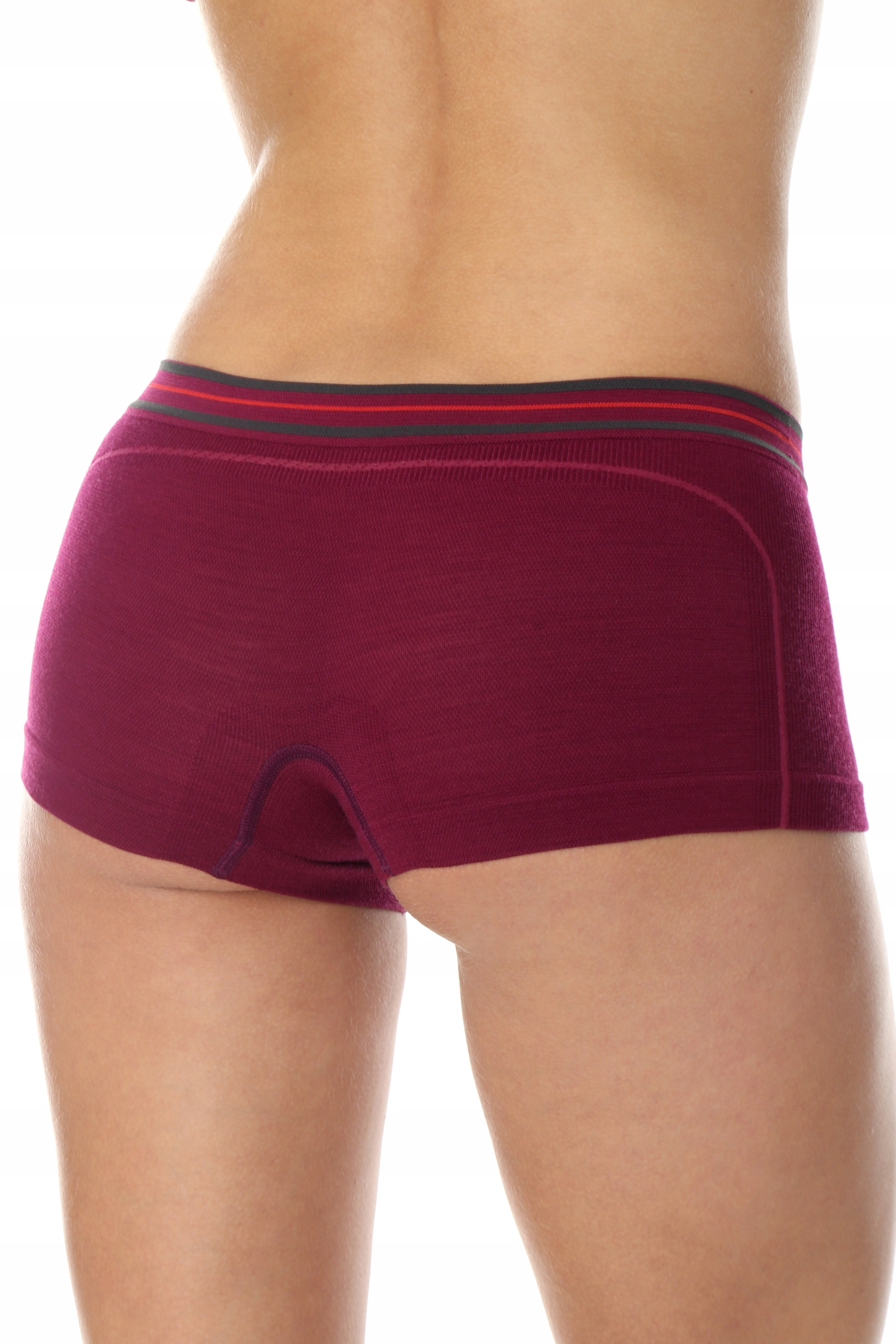 BRUBECK TERMOAKTYWNE BOKSERKI DAMSKIE SZORTY WEŁNA MERINO ACTIVE WOOL L Marka Brubeck