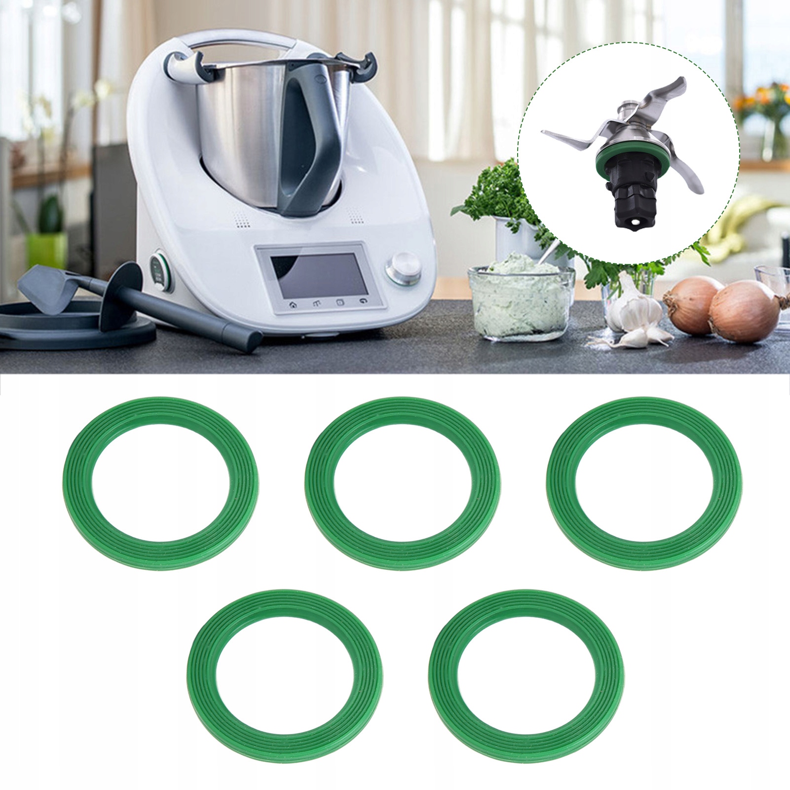 5SZT USZCZELKA DO VORWERK THERMOMIX TM5 TM6 EAN (GTIN) 0670625999715