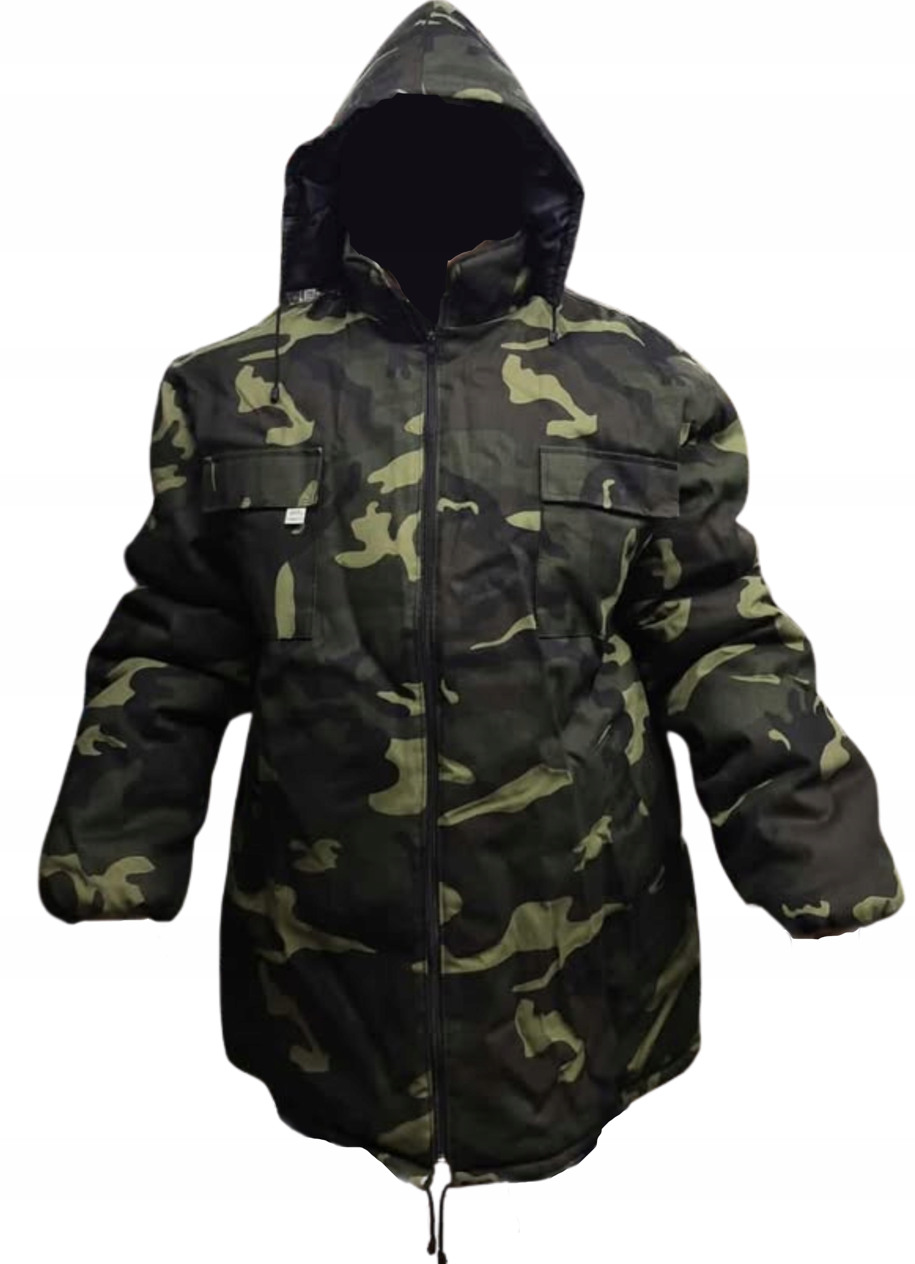 zateplená zimní bunda maskáčový 3XL