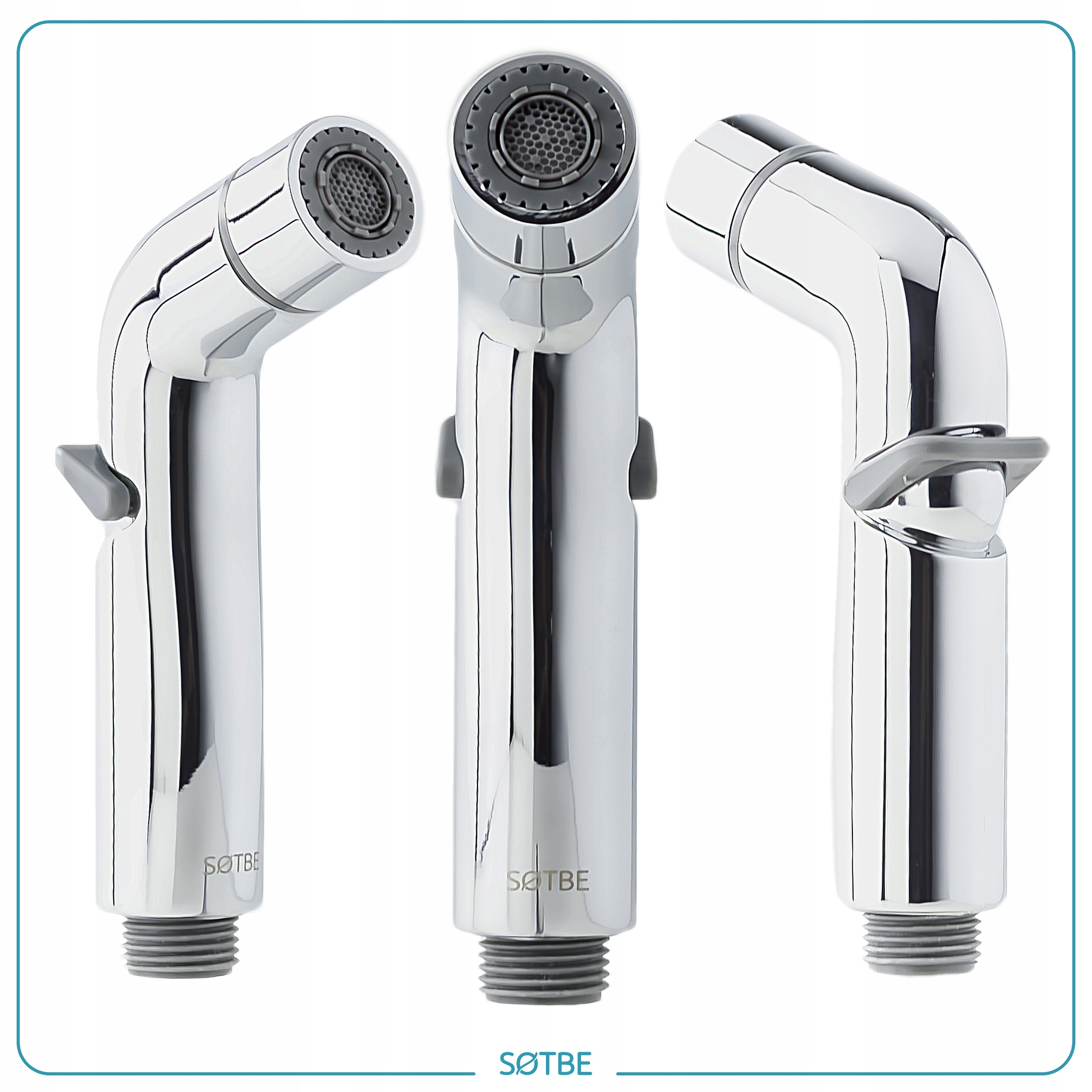 Prysznic bidetowy umywalkowy do baterii TRÓJNIK WĄŻ 2 tryby strumienia ECO EAN (GTIN) 5905567898907