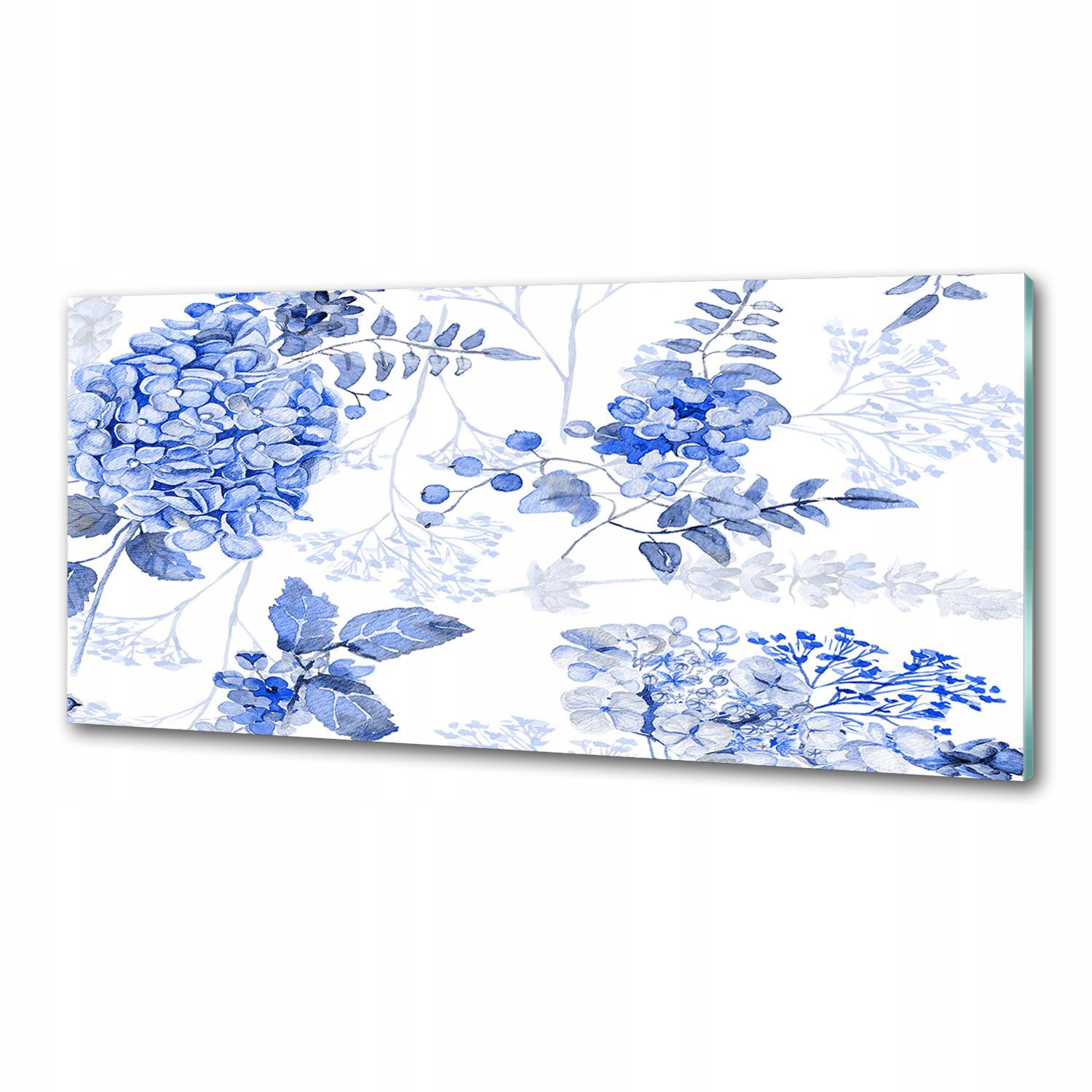 Panel do kuchyne Kvetinový vzor 125 x 50 cm Lepidlo